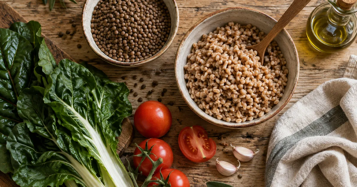 Prodotti umbri e dieta mediterranea: idee a tavola